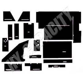 ER- C88 Cab Interior Kit without Headliner - Black