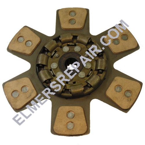 ER- 393117R93  Heavy Duty 6 Button Clutch Disc (14")