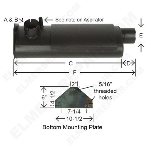 ER- A147065 Oval Muffler