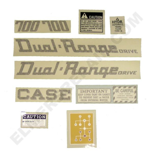 ER- VC133 Case 700 Decal Set