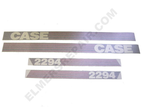 ER- VC382 Case 2294 Hood & Fender Decal Set