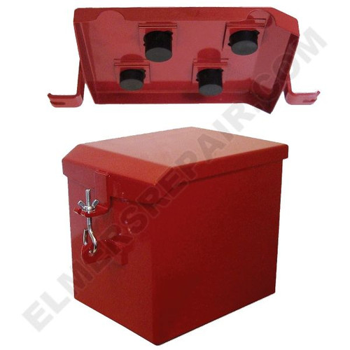 ER- 51680DB Battery Box W/Lid & Hardware