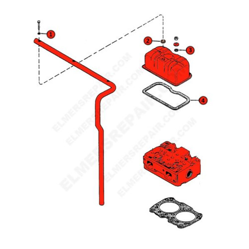 ER- A166102  Washer, Breather Tube Bolt Washer