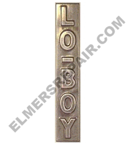 ER- 364045R1 Lo Boy Vertical Side Emblem