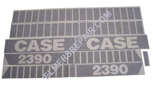 ER- VC220 Case 2390 Hood & Fender Decal Set