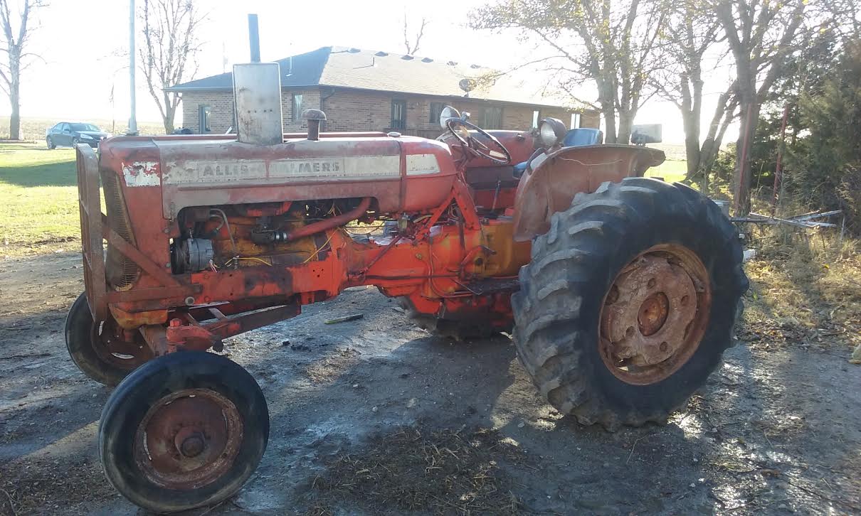 D17 Allis Chalmers - before photo D17 Allis Chalmers