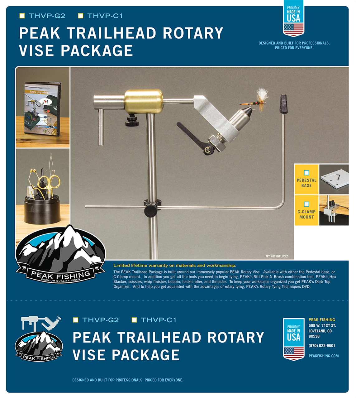 Peak Fly Tying Package: Trailhead G2