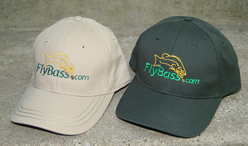 FlyBass Premium Fishing Hat | Partially Structured 