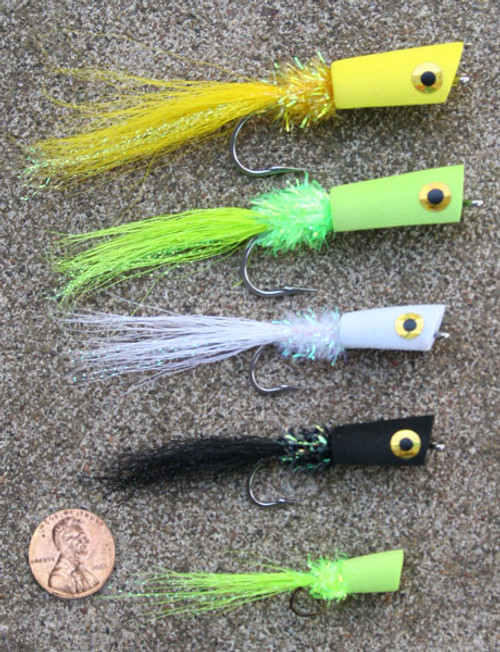 Lefty's In-Shore Popping Bug - Four Colors Bulk 12/pack