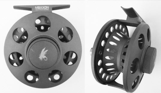 Maxxon Talon IV Fly Fishing Reel - 9-10wt, Stone Gray