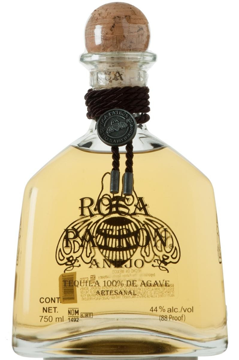 Patron roca tequila anejo 750ml Glendale Liquor Store