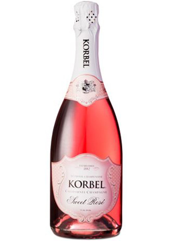 Korbel Sweet Cuvée California Champagne 750 ML Glendale Liquor Store