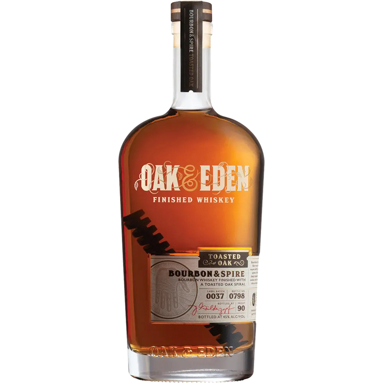 Oak & Eden Toasted Oak Bourbon & Spire Whiskey 750 ML