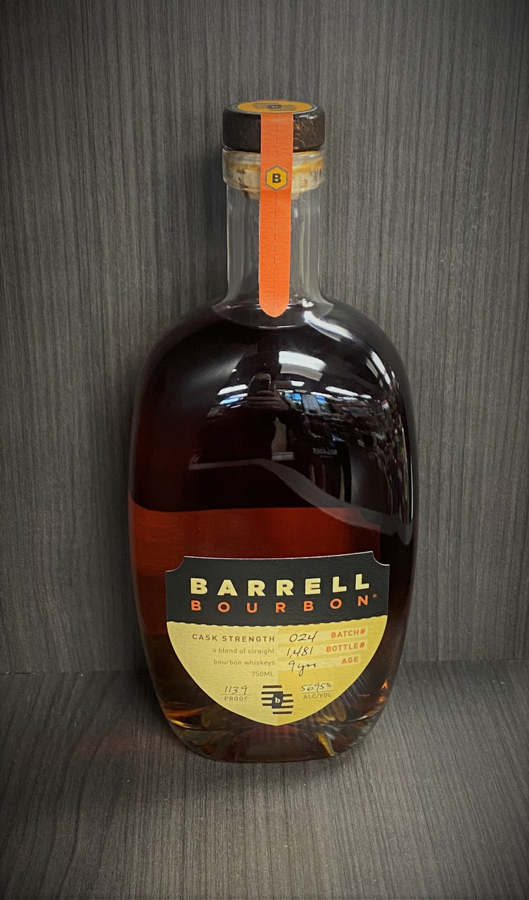 BARRELL BOURBON AGE 9 YEARS  BATCH # 024