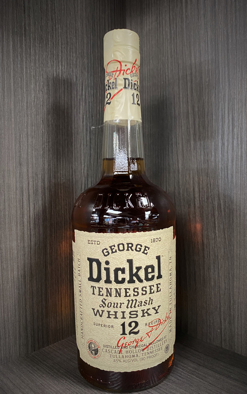 GEORGE DICKEL TENNESSEE 12 WHISKY 750ML