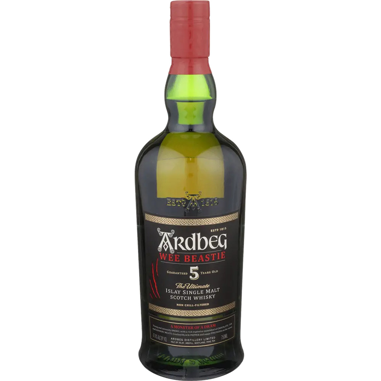 Ardbeg Wee Beastie Single Malt Scotch Whisky 750 ML