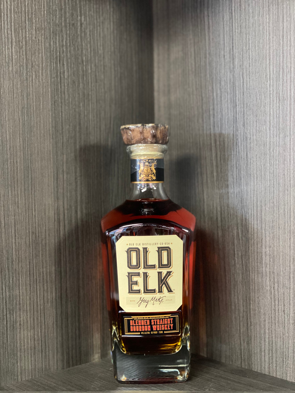 Old Elk Blended Straight Bourbon Whiskey