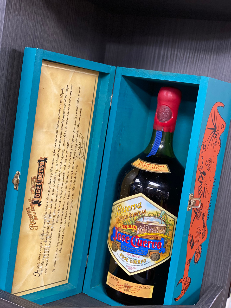 Jose Cuervo Reserva De La Familia Anejo Tequila 1997 1.75 Liters