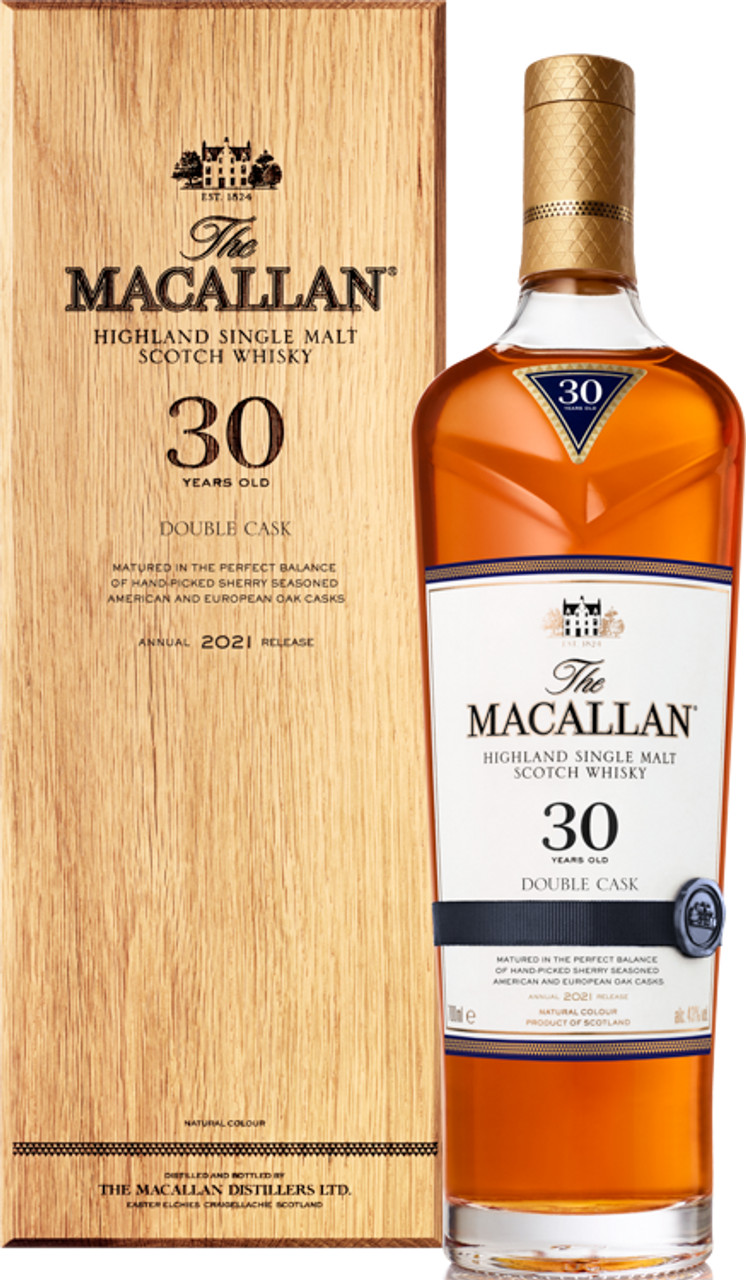The Macallan 30 Years Old Double Cask 2023 Release 750 ML