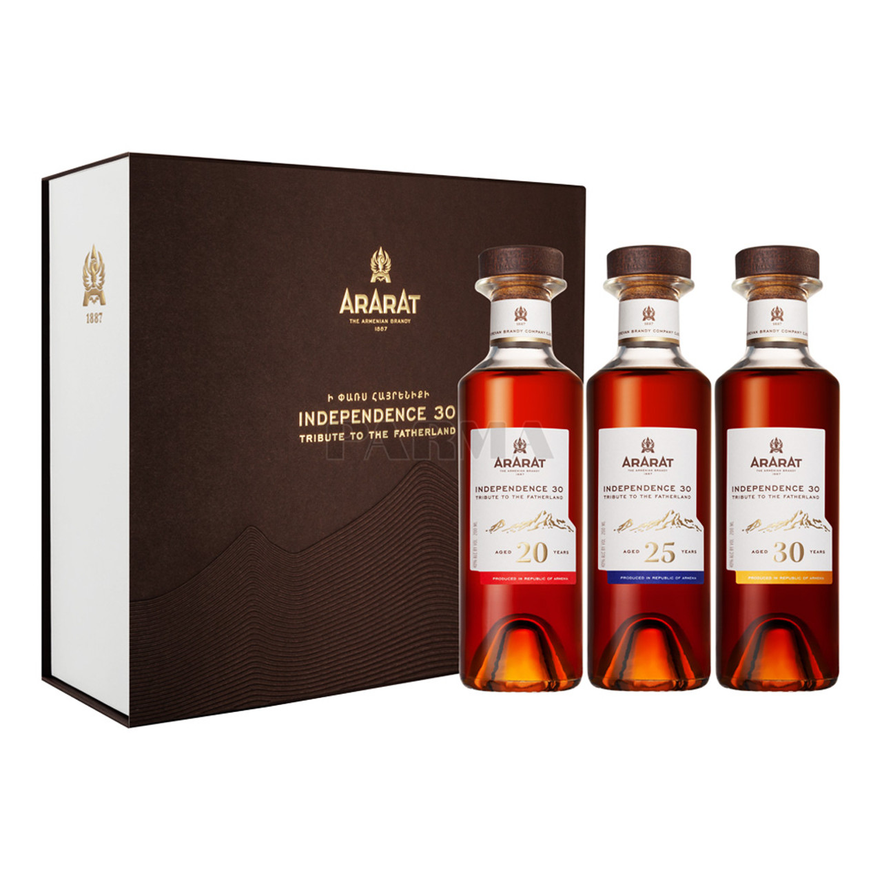 ARARAT Independence 30 Limited Edition Gift Set (3x 200 ML)