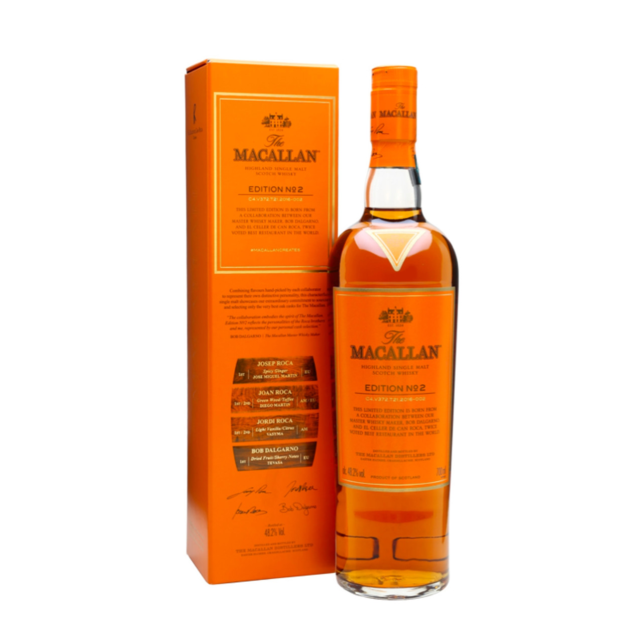 The Macallan Edition No. 2 Single Malt Scotch Whisky (750 ML)