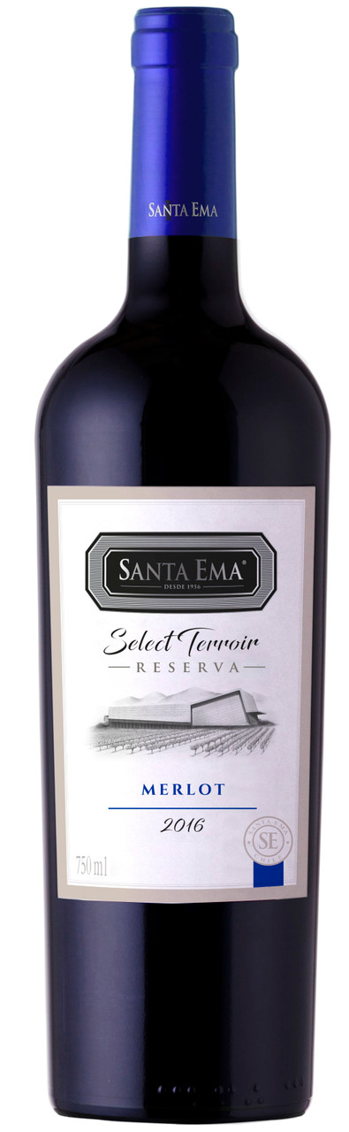 Santa Ema Select Terroir Merlot 2016 (750 ML)