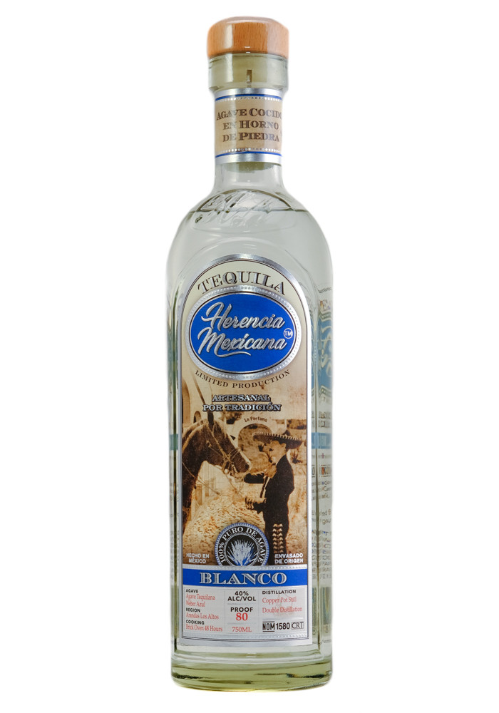 Herencia Mexicana Blanco Tequila 750 ML - Glendale Liquor Store