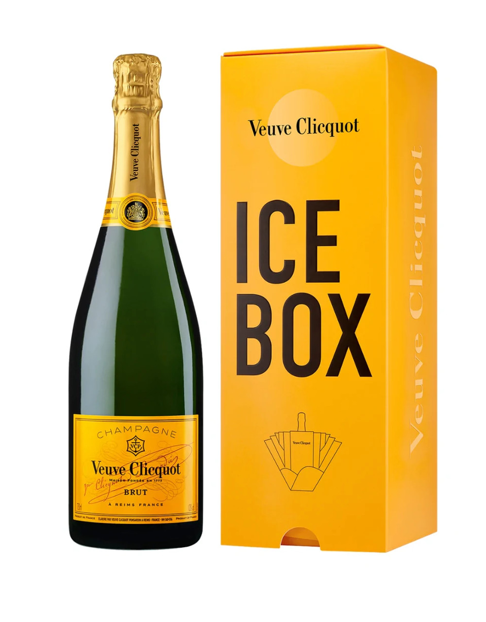 Veuve Clicquot Yellow Label Ice Box (750 ML) - Glendale Liquor Store