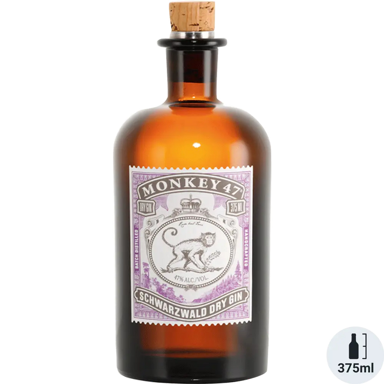 Monkey 47 Schwarzwald Dry Gin 375 ML