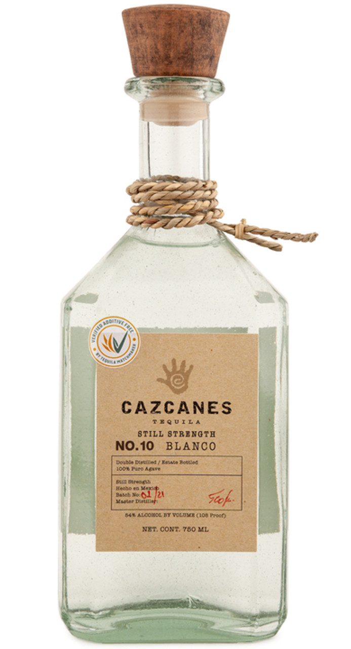 Cazcanes No. 10 Still Strength Blanco 750 ML