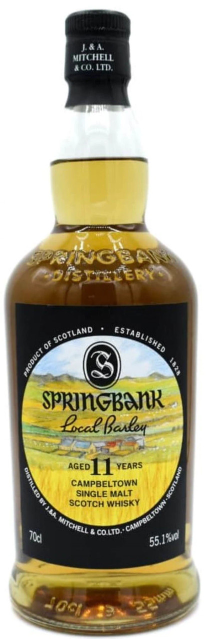 Springbank Local Barley 11 Year Old Single Malt Scotch Whisky 700