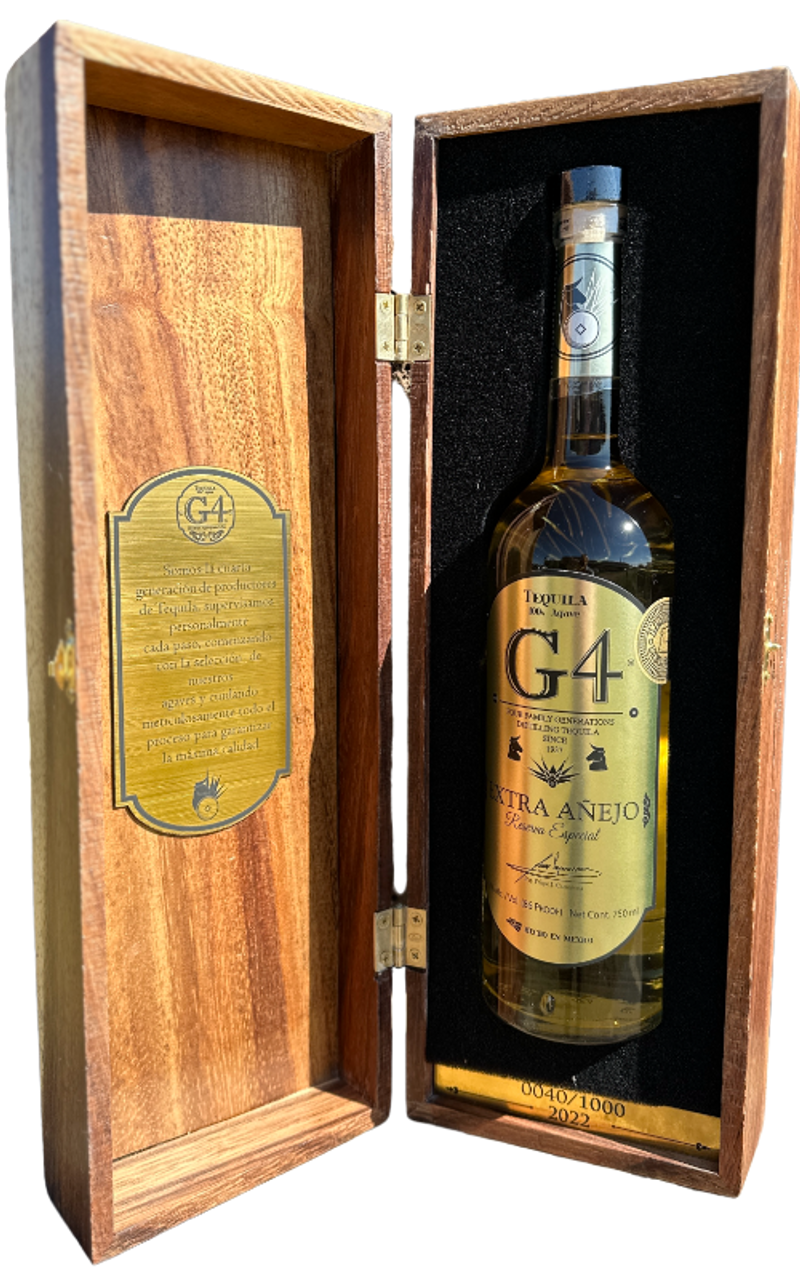 G4 Tequila 6 Year Extra Anejo Reserva Especial 750 ML