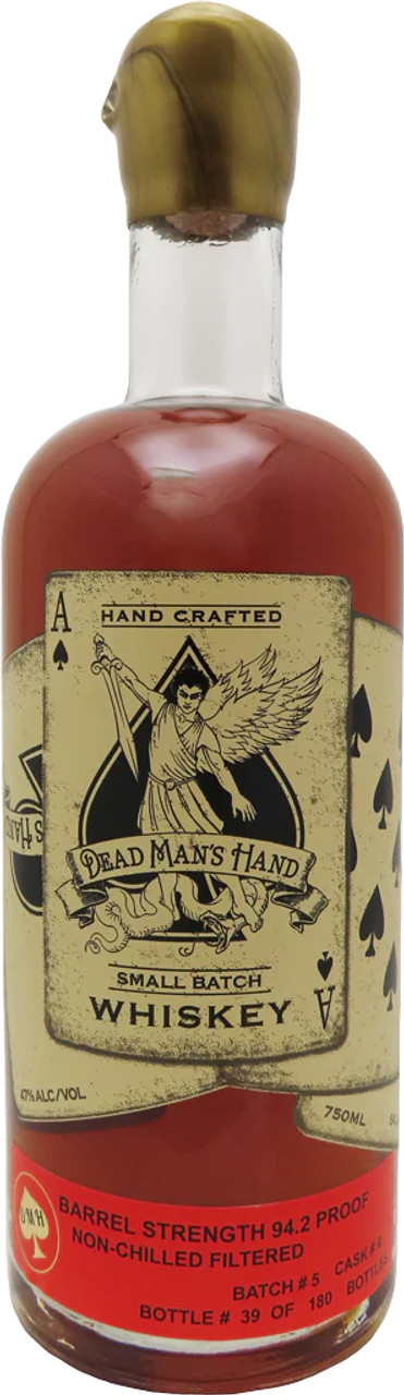 Dead Man's Hand Barrel Strength Whiskey 750 ML