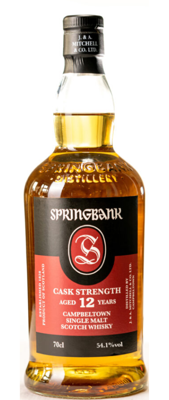 Springbank 12 Year Old Cask Strength 2024 700 ML - Glendale Springbank 12 Year Old Cask Strength 2024 700 ML - Glendale