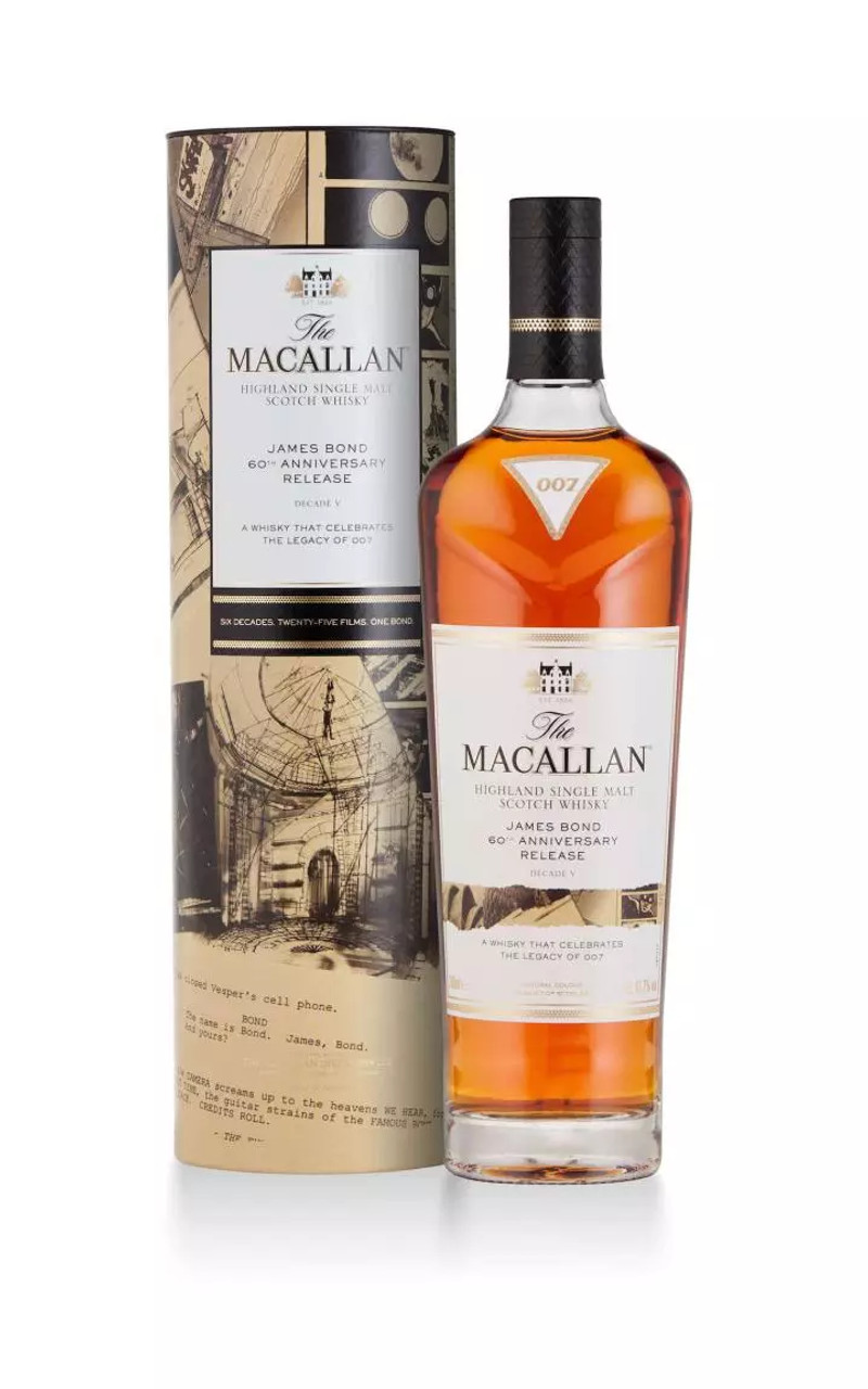 The Macallan James Bond 60th Anniversary Decade V 700 ML