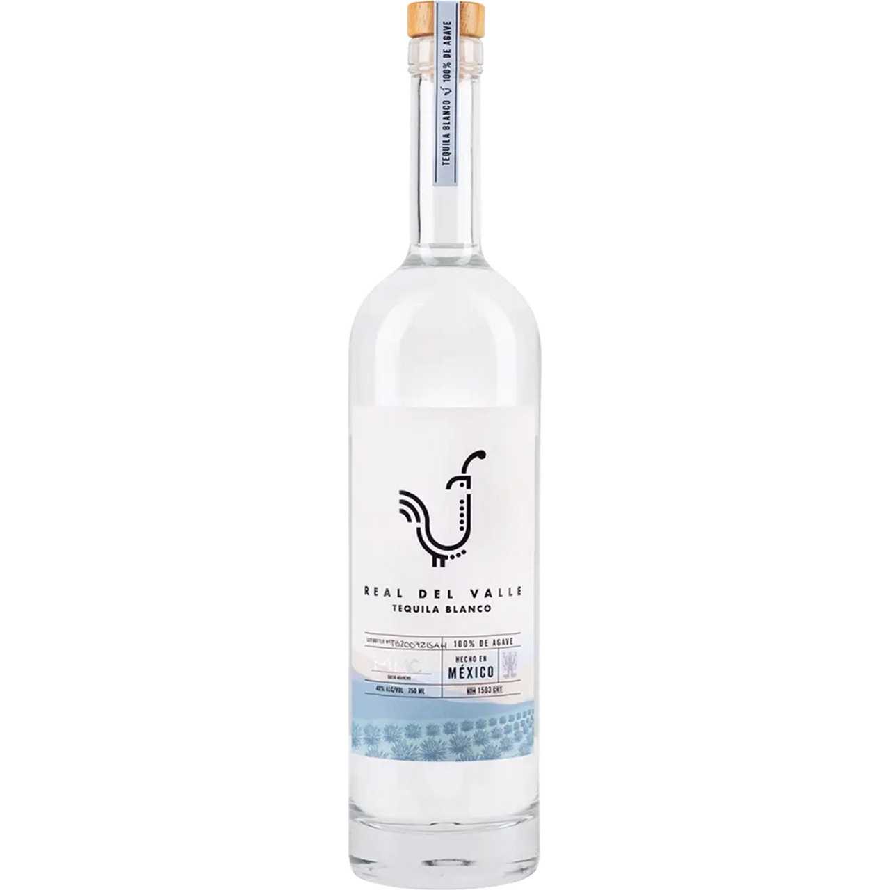 Real del Valle Blanco Tequila 750 ML