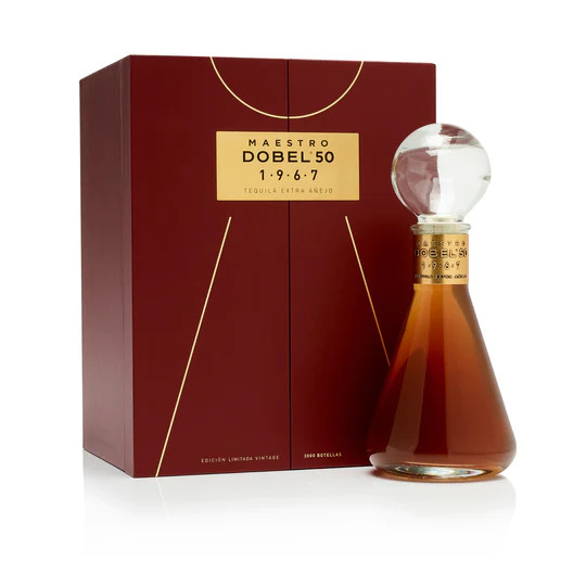 Maestro Dobel 50 1967 Extra Anejo Tequila 750 ML - Glendale Liquor