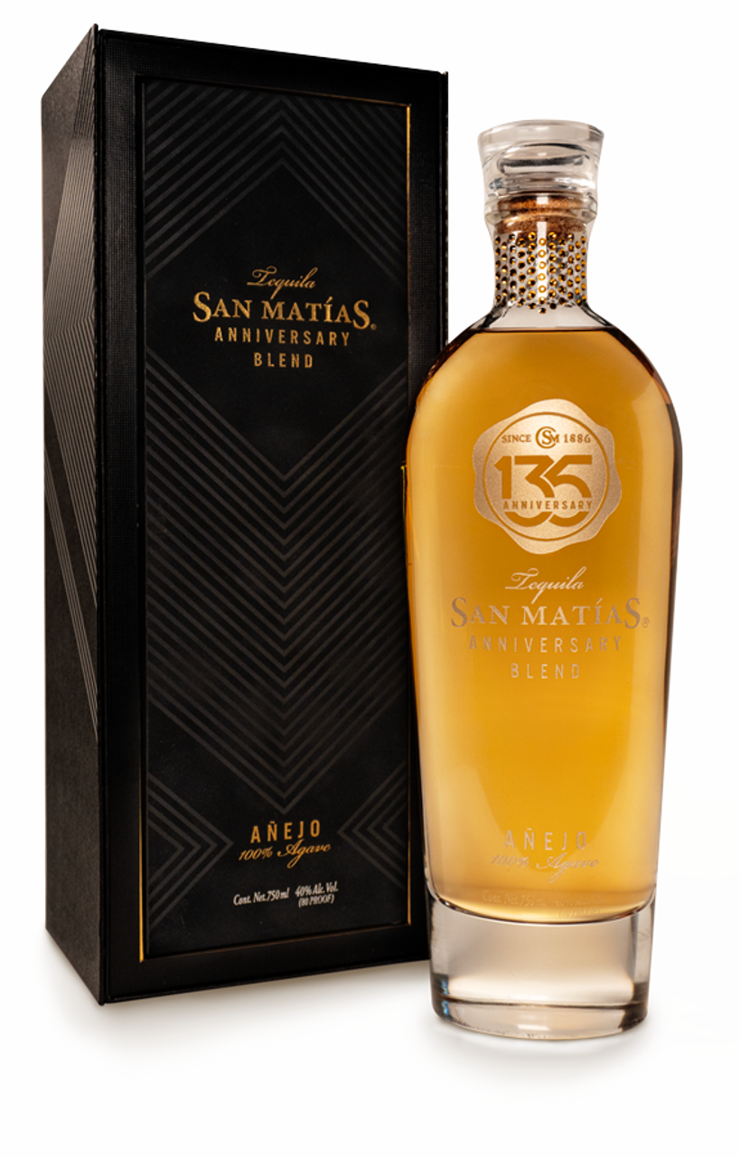 San Matias Anniversary Blend Anejo Tequila 750 ML