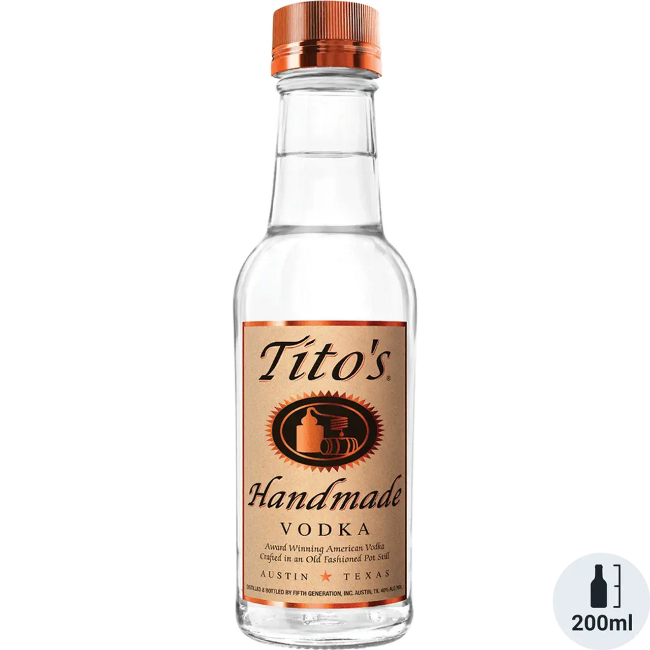 Tito's Handmade Vodka 200 ML