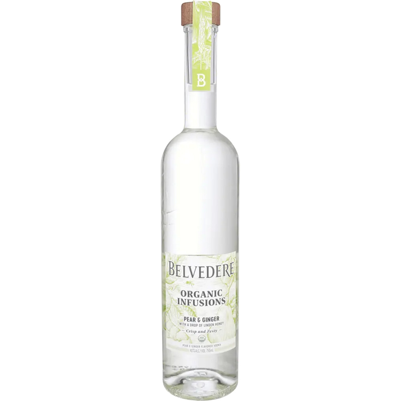 Belvedere Organic Infusions Pear & Ginger Vodka 750 ML