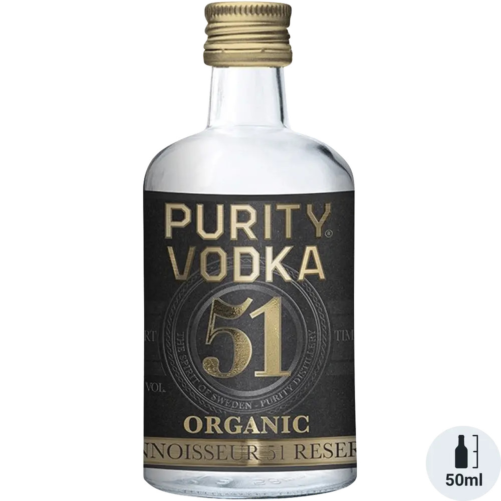 Purity Vodka Connoisseur 51 50 ML - Glendale Liquor Store