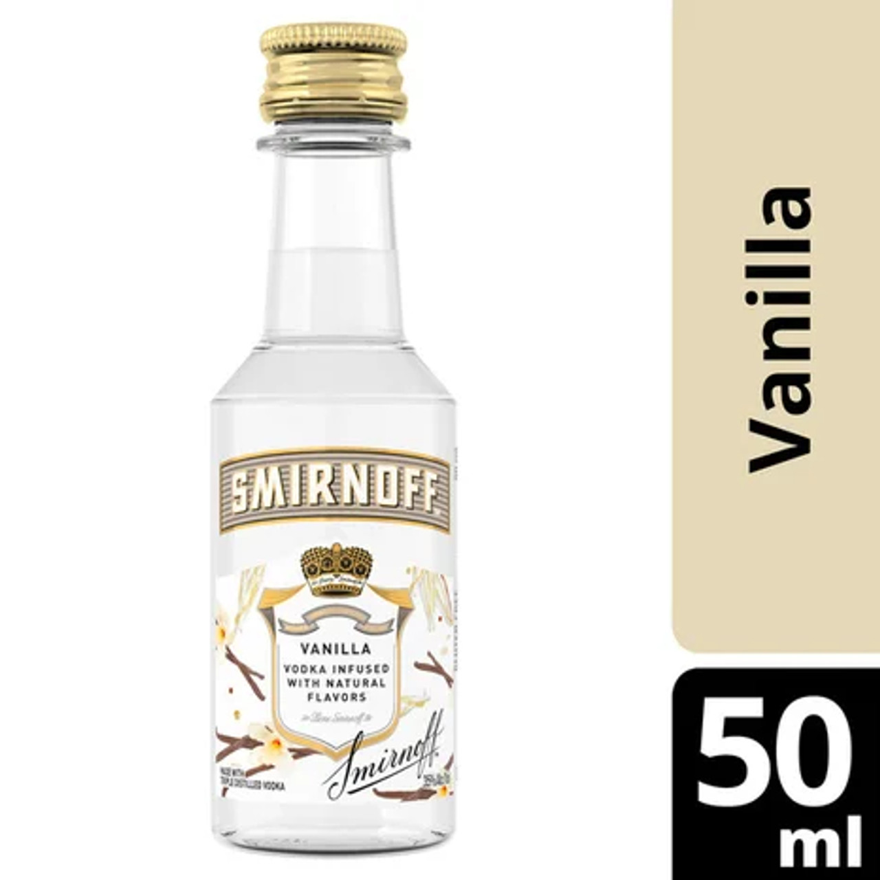 Smirnoff Vanilla Vodka 50 ML - Glendale Liquor Store