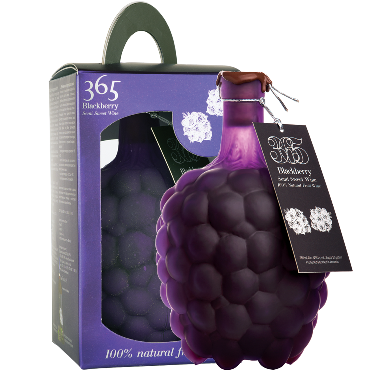 365 Gevorkian Blackberry Semi Sweet Wine 750 ML