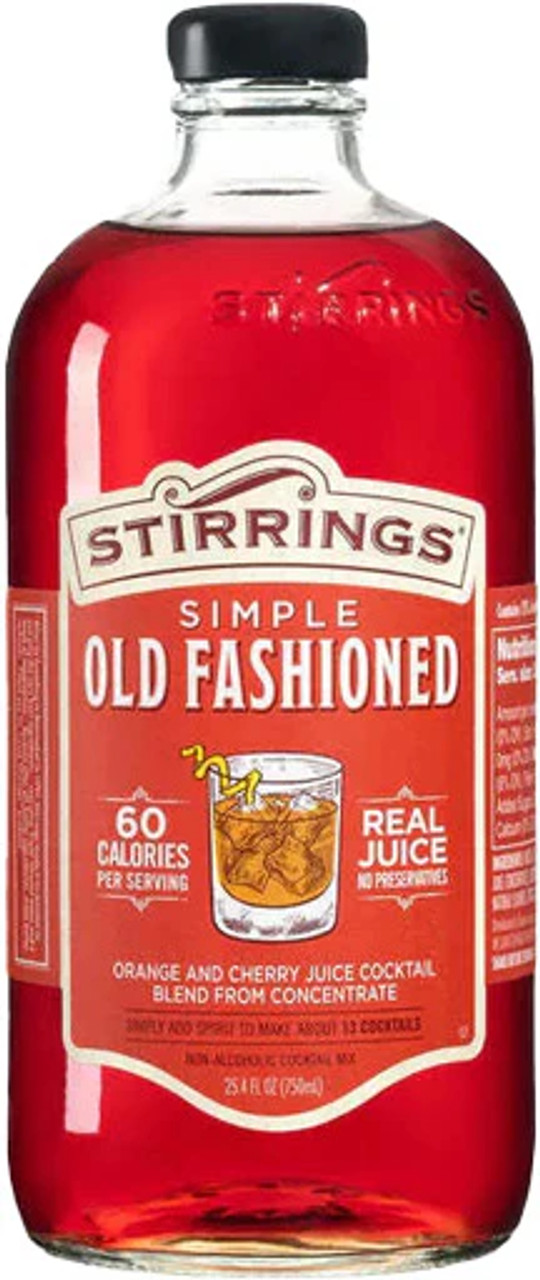 Stirrings Old Fashioned Mix 750 ML