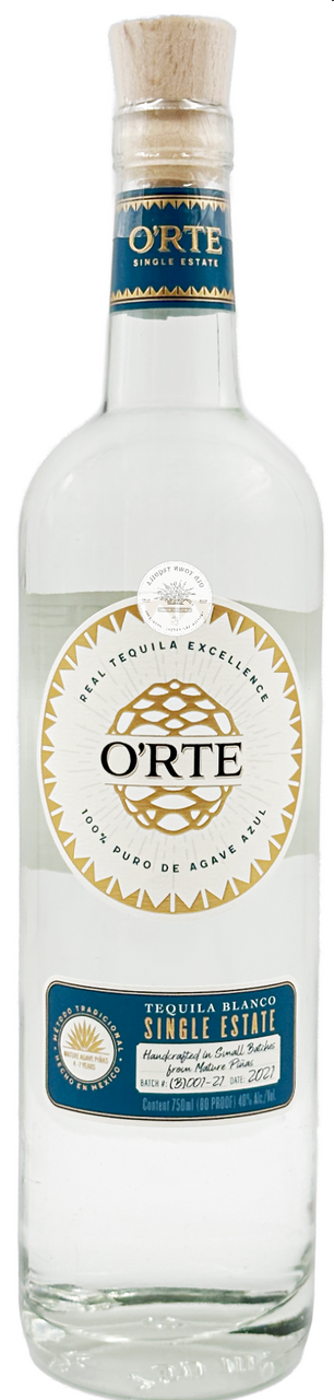 Orte Tequila Blanco Single Estate 750 ML