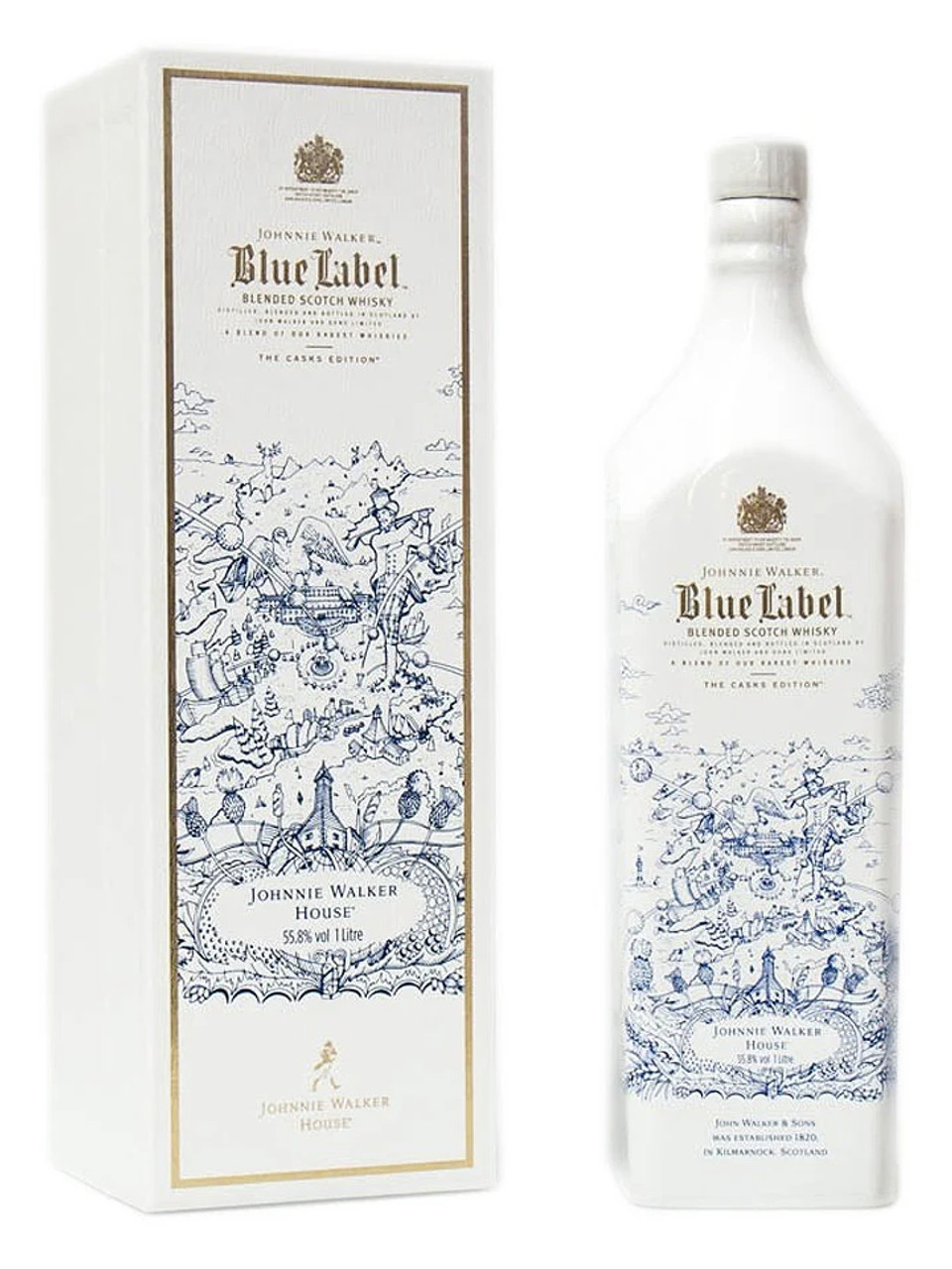 Johnnie Walker House Willow Blue Label Limited Edition