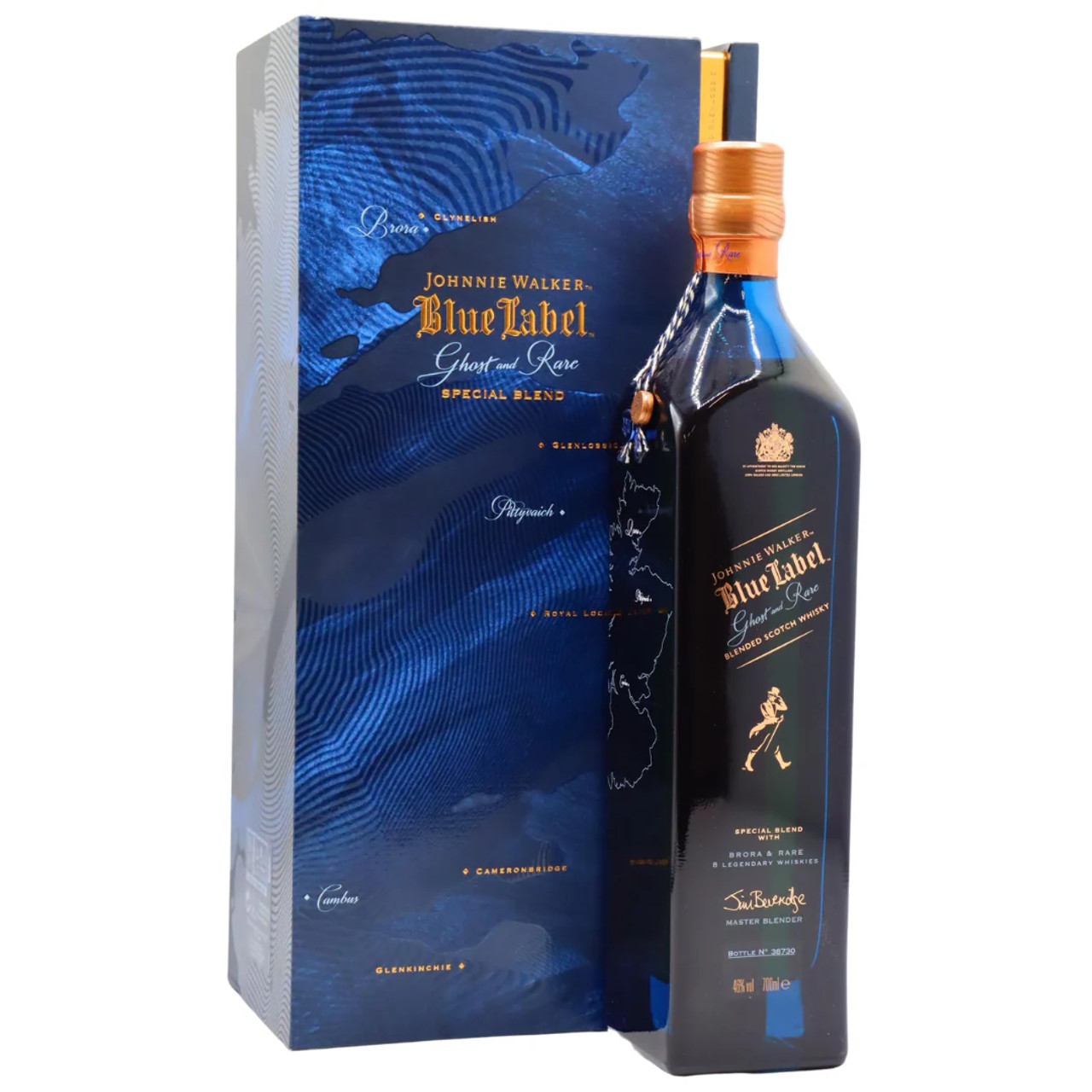 <希少>Johnnie Walker Ghost and Rare 750ml Johnnie Walker Blue Label Ghost & Rare Port Dundas (the