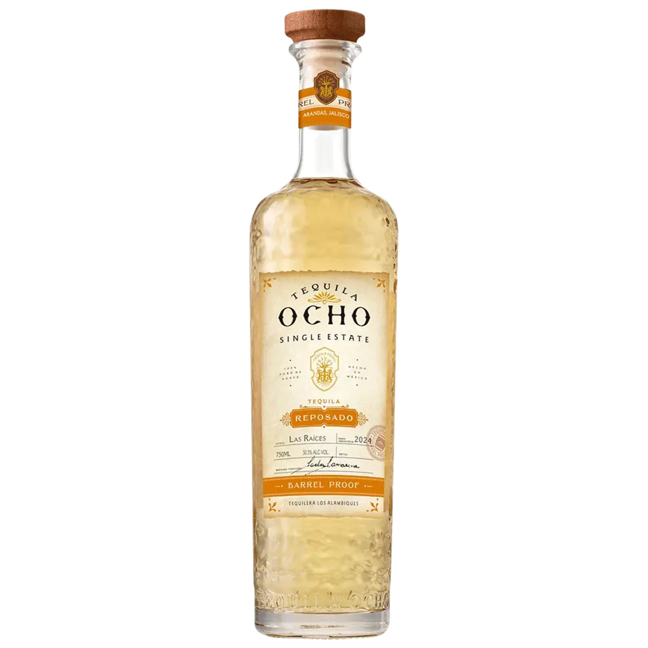 Tequila Ocho Barrel Proof Reposado