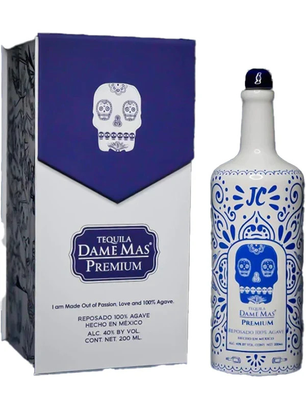 Dame Mas Premium Reposado Tequila 200 ML