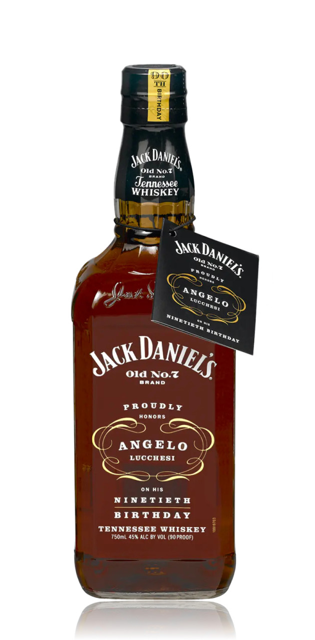 Jack Daniels Angelo Lucchesi 90th Birthday Tennessee Whiskey 750 ML